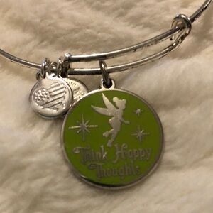 Alex and Ani Disney Tinker Bell Charm Bracelet in Silver